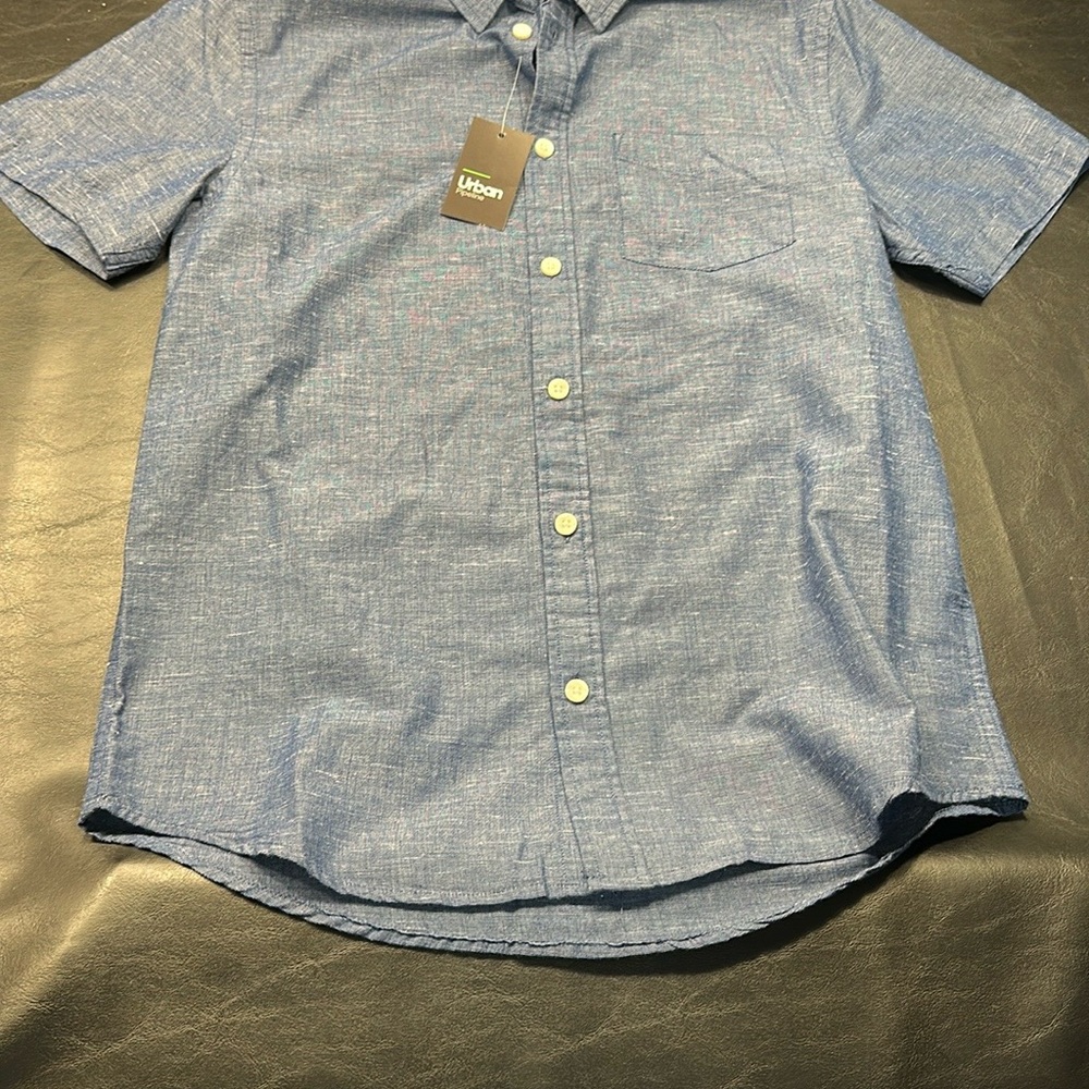 Urban Pipeline Blue Casual Button Down Shirt